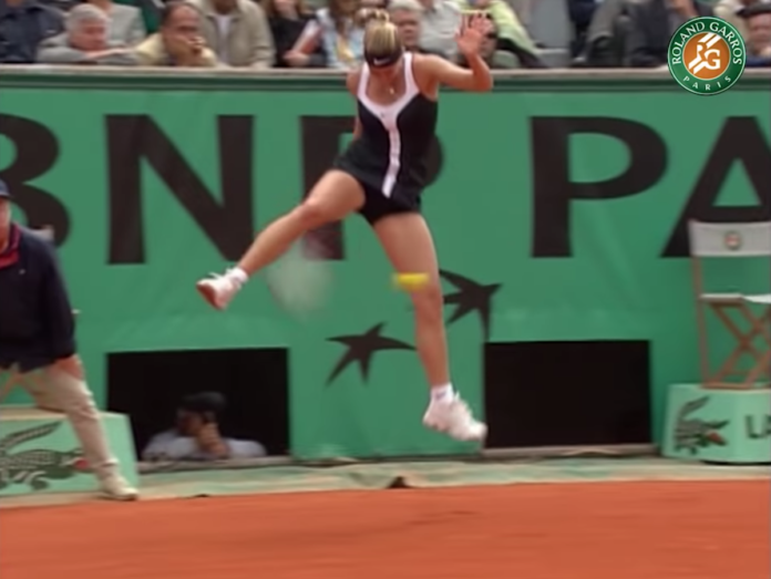 Pierce Seles Roland Garros 2000