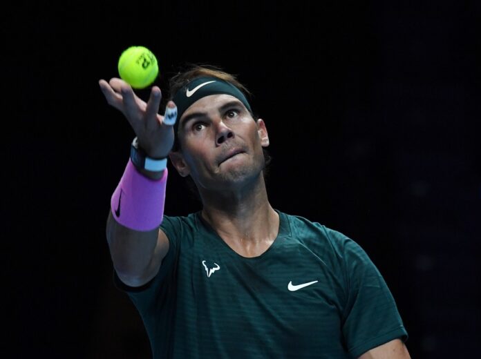 Nadal Masters service
