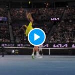 Le passing fou de Medvedev comme si vous y étiez, amazing…