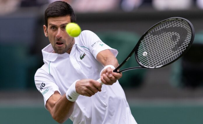 Djokovic revers wim 2021
