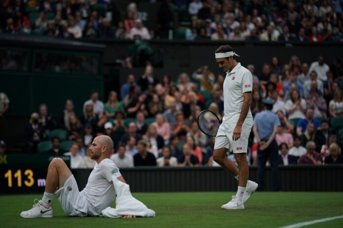 Federer Mannarino wim 2021