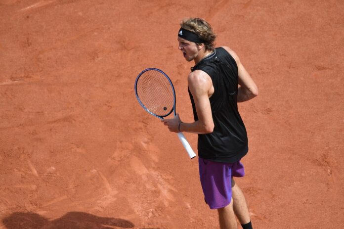 Zverev cri victoire RG 2021