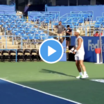 Nadal semble déjà à l’aise dans la capitale américaine