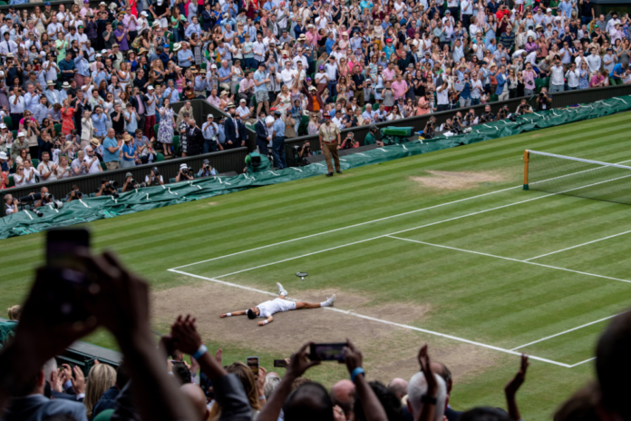 Djokovic victoire Wimbledon public 2021