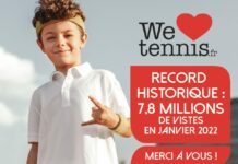 We love Tennis signe en janvier un record d’audience historique
