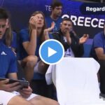Petros préfère son Ipad plutôt qu’encourager Stefanos, Papa Tsitsipas le recadre sévèrement