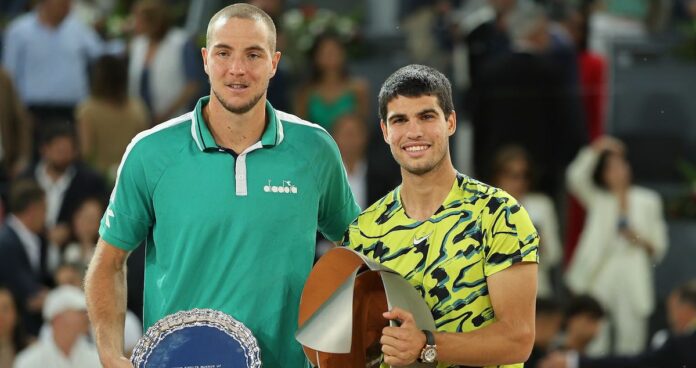 Alcaraz Struff finale Madrid 2023