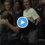 Le baiser de la victoire entre Gaël Monfils et Elina Svitolina