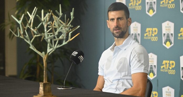 Djokovic conf presse Paris 2023 1