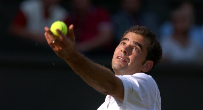 Sampras service wimbledon 2002