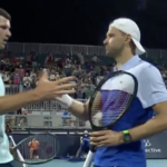 Dimitrov à Hurkacz au filet : « Je suis désolé. Je n’ai pas vu ce qu’il s’est passé »