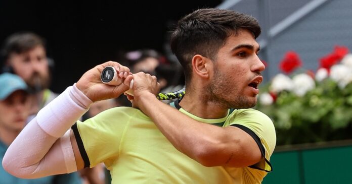 Alcaraz revers mad 2024