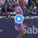 Le revers gagnant monstrueux de Nadal face à De Minaur