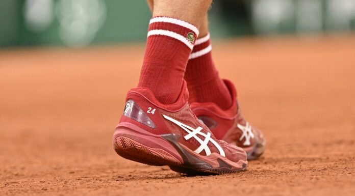 Djokovic chaussure 24 Asics RG 2024