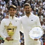 « Si on prend un peu de recul : on est en train de comparer Djokovic, un champion de 37 ans, à Alcaraz, un champion de 21 ans. Je sais que Novak, Federer et Nadal ont défié le temps et les pronostics, mais à un moment donné, vieillir, c’est vieillir », estime Carole Bouchard