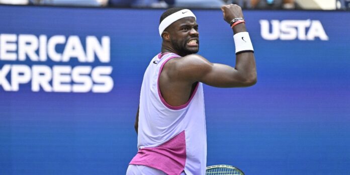 Tiafoe US Open joie