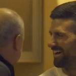 Présent à Belgrade pour la finale de son petit protégé, Djokovic a retrouvé une vielle connaissance