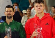 Novak Djokovic ne lâche plus Jakub Mensik : « Profite‐en »
