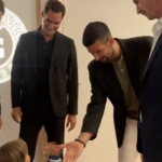 La scène craquante entre le fils de Nadal, Federer, Djokovic et Murray dans les couloirs du stade