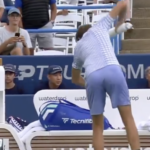 La grosse colère de Medvedev après sa défaite contre Moutet