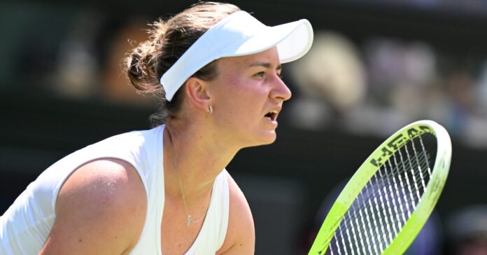 Krejcikova wim 2025 près