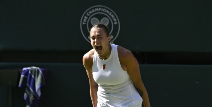 Sabalenka cri wim 2025