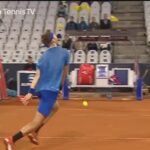 Hugo Gaston frôle le comportement anti‐sportif !