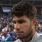 Alcaraz, après sa victoire contre Zverev : « Je me suis mis à penser à son état plutôt qu’à me concentrer sur moi‐même et à bien jouer. C’est une personne formidable en dehors du court, avec qui j’ai une très bonne relation »