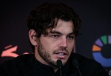 Fritz qui a fracassé sa raquette dès le premier jeu : « Ca m’a aidé à évacuer et à passer à autre chose »