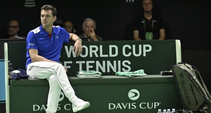 Mathieu capitaine France Coupe Davis