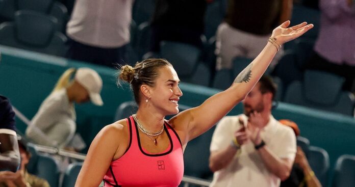 Sabalenka victoire