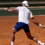 Djokovic s’arrache à l’entraînement à cinq semaines de Roland‐Garros