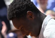 La pépite Moïse Kouame, après sa victoire contre Marin Cilic : « Je ne pense pas que j’aurais joué à ce niveau de jeu sans le soutien énorme du public »