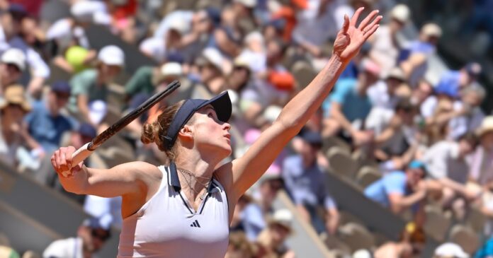 Svitolina service RG