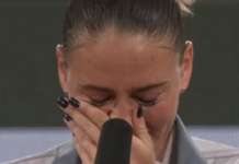 Marka Kostyuk, en larmes après sa victoire contre Svitolina‐Monfils : « Tant de personnes ont perdu la vie. Je tiens à remercier Elina, c’est une battante incroyable »