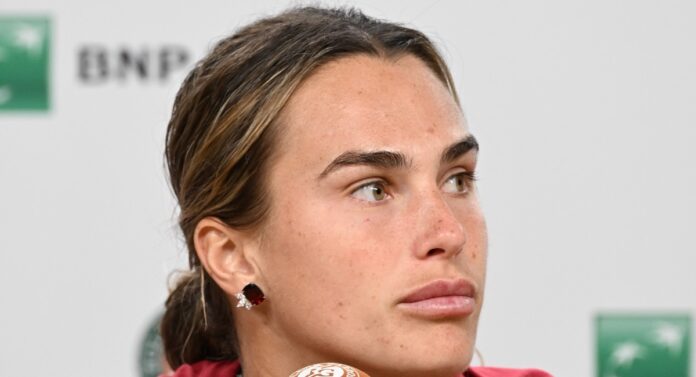 Sabalenka conf de presse