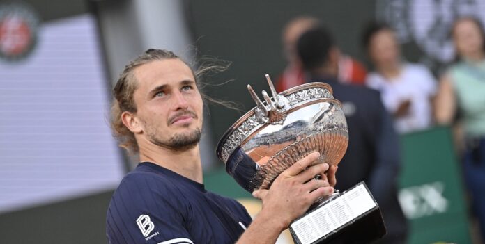 Zverev trophée RG 2026