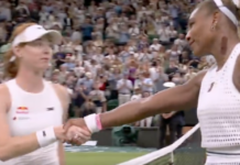 La poignée de main glaciale de Serena Williams…