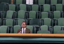 L’immense classe de Federer, seul dans la Royal Box pendant Zverev‐Lehecka