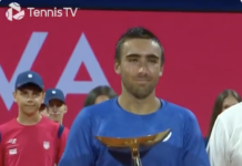 Merida, juste titré rend hommage à son père : « J’ai énormément de souvenirs avec lui. Nous avons commencé par jouer au padel avant de passer au tennis »