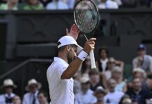 Djokovic, après son incroyable victoire en cinq sets contre Auger‐Aliassime : « C’est génial, mais pour moi, ce n’est qu’une demi‐finale de plus »
