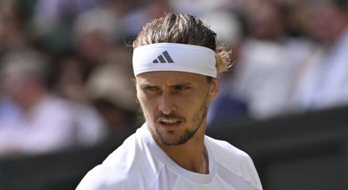 Zverev regarde wim