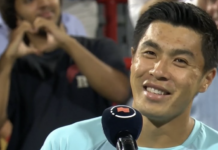 Nakashima à Shelton, qui l’a battu en finale : « Beaucoup de gens ne se rendent pas compte à quel point il est difficile de faire ce que tu as fait dans deux villes différentes »