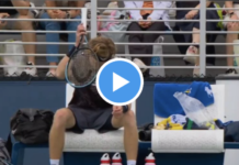 Déjà éliminé, Rublev manque de se blesser gravement
