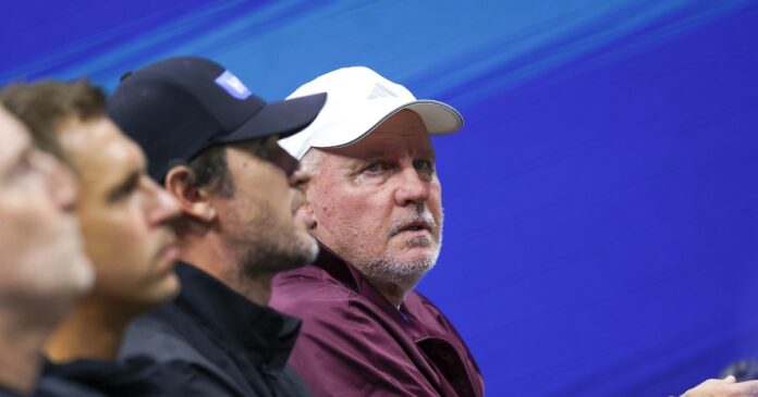 Zverev Senior père papa coach box