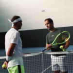 Les belles retrouvailles entre Nadal et Gasquet à l’entraînement